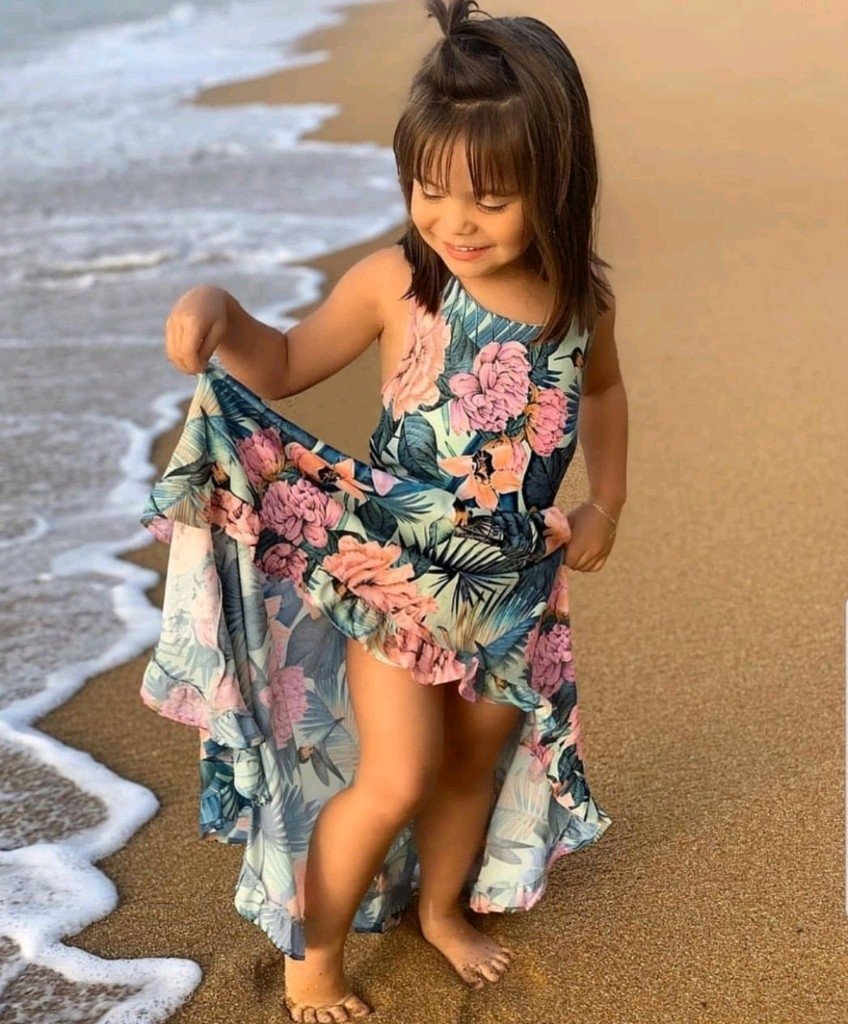 vestido mullet floral