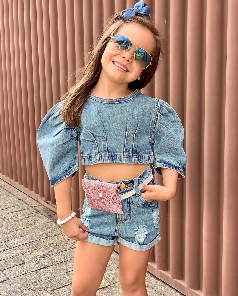 short jeans e cropped