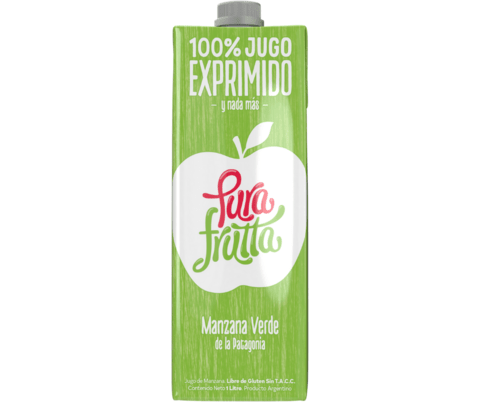 Pura Frutta Jugo De Manzana Verde 1lt The Food Market