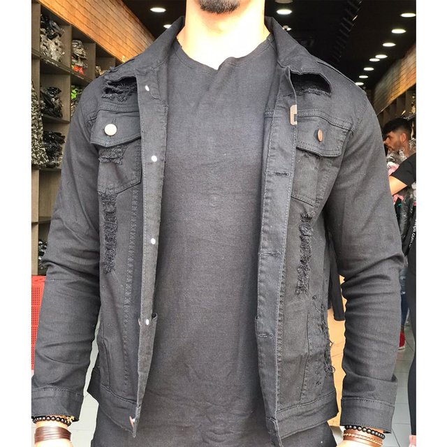 jaqueta preta destroyed