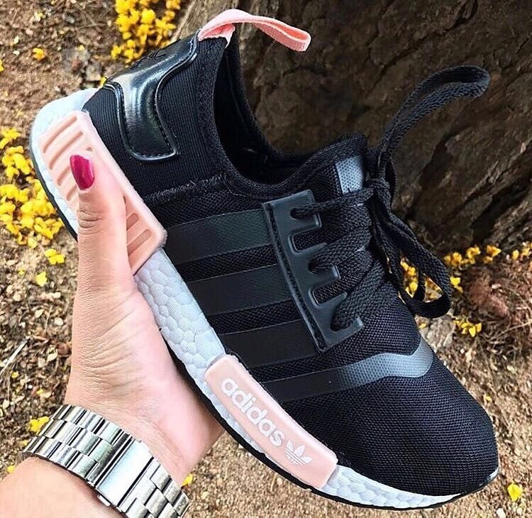 adidas nmd preto rosa