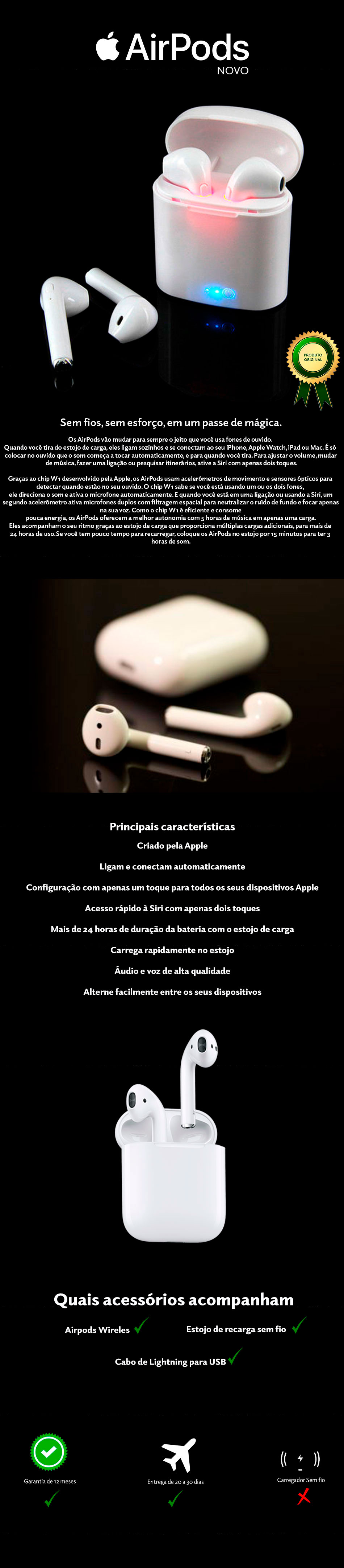AirPods Wireless Apple