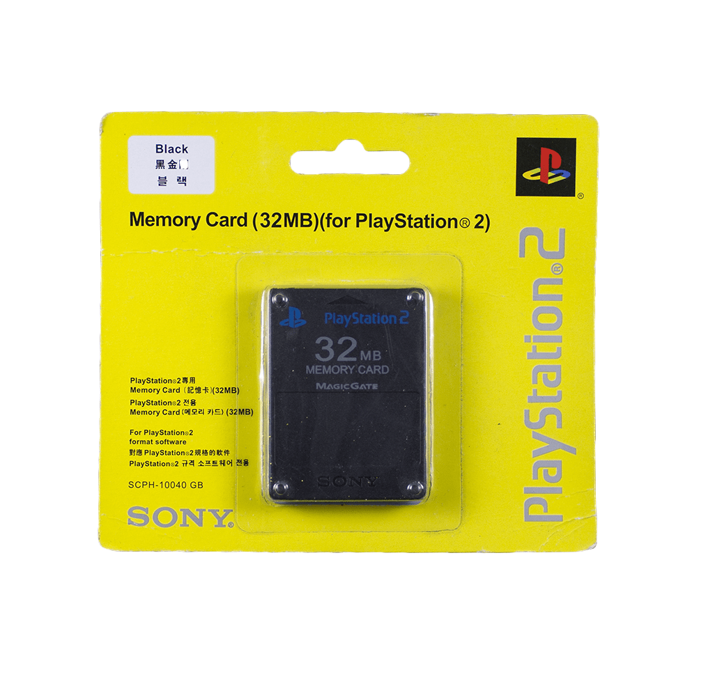 ps2 memory card gb
