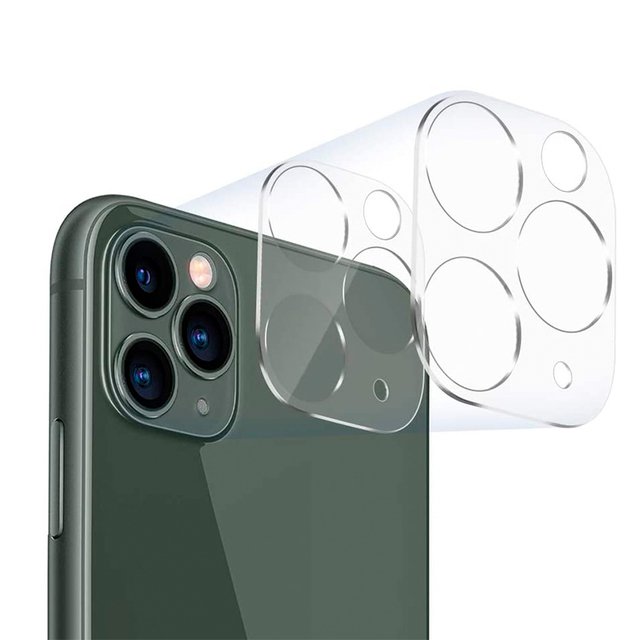Kit 2 Películas Vidro Lente Câmera iPhone 11 Pro + Kit