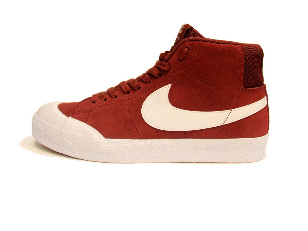 tenis nike cano alto vermelho masculino