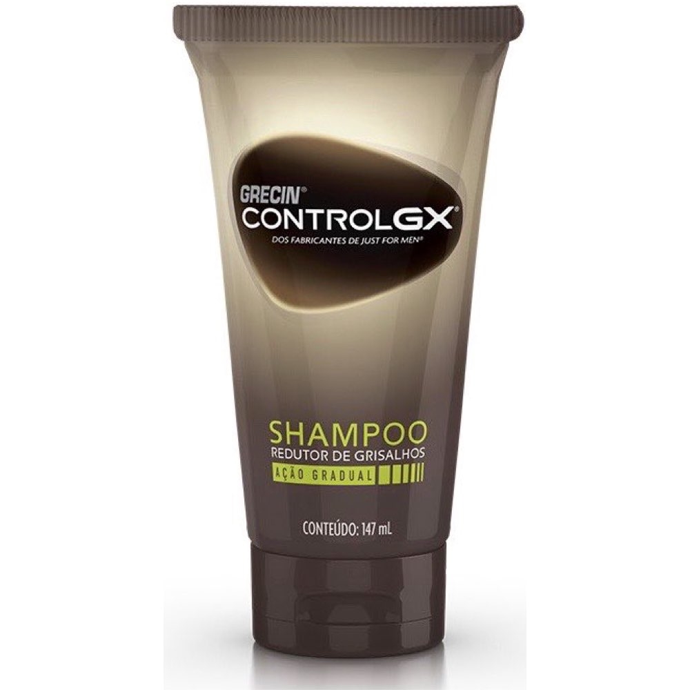 KIT COM 3 SHAMPOO CONTROL GX® GRECIN NORMALRedutor Grisalho