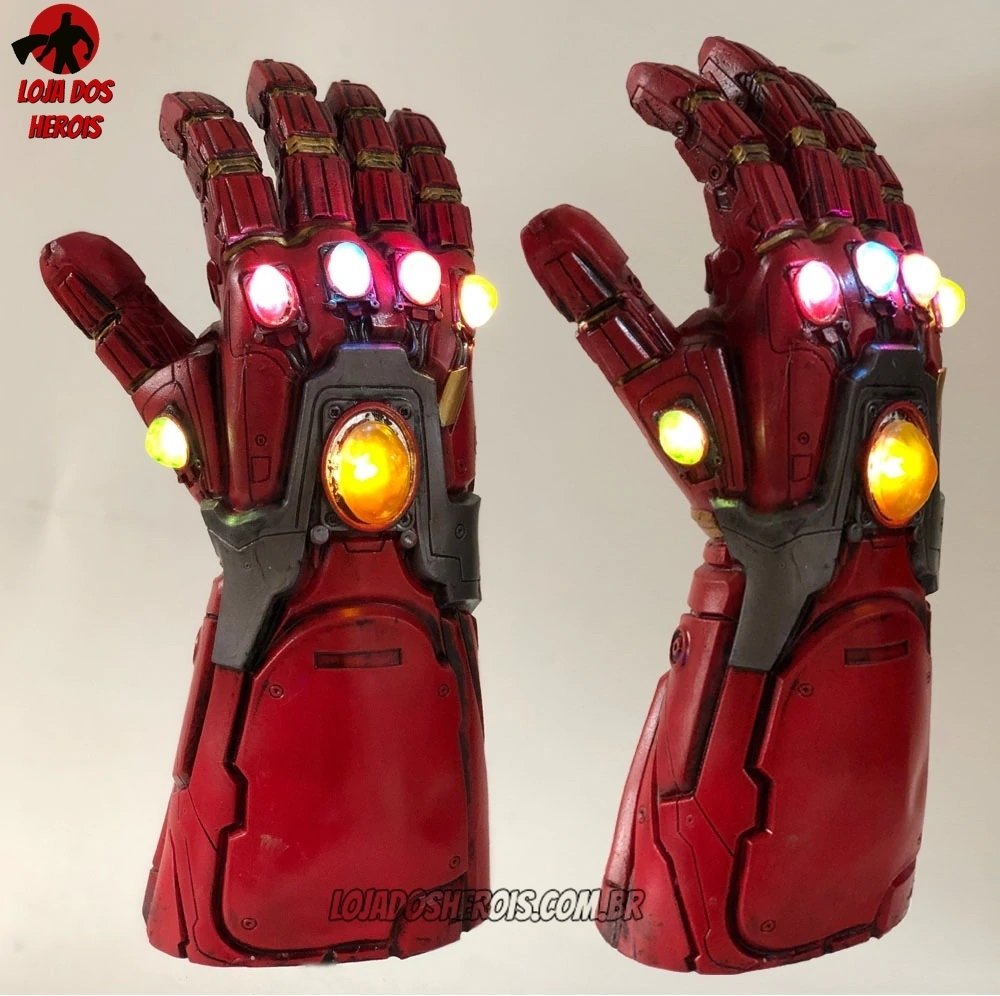 Manopla do infinito Com LED - Homem de Ferro Filme vingadores