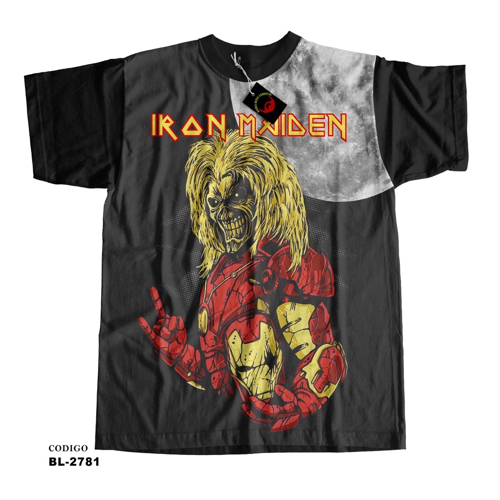 blusa de frio iron maiden