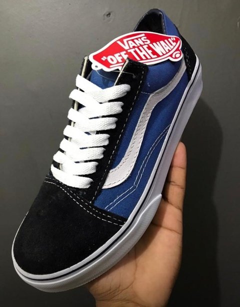 vans old skool azul marinho