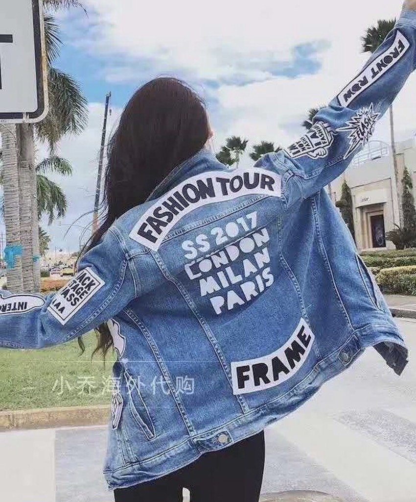 jaqueta jeans fashion