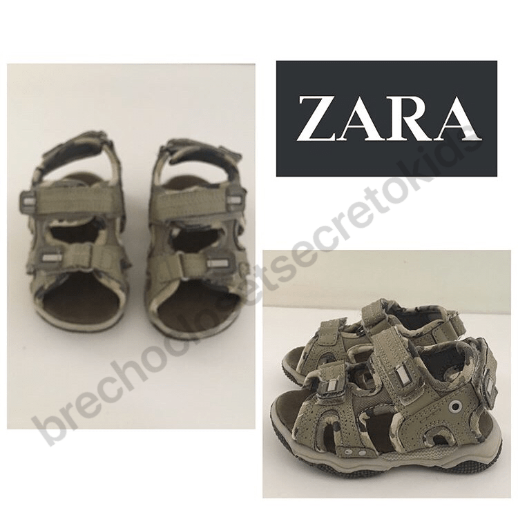 sandalia masculina zara