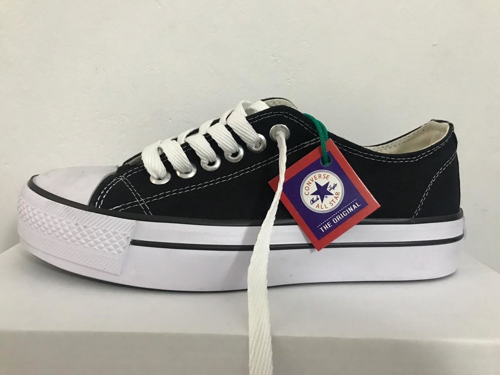 converse plataforma bordo