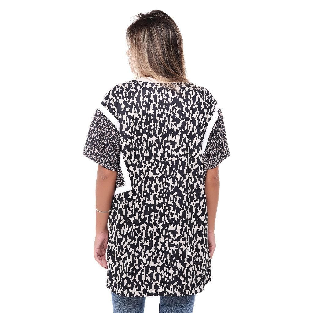 camiseta adidas oversized feminina