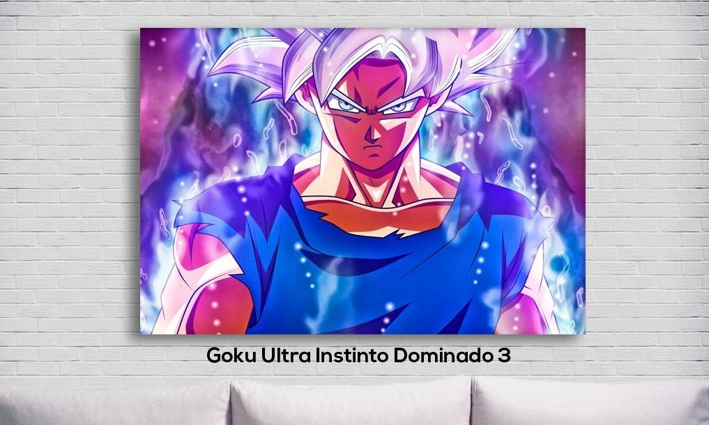Cuadro Goku Ultra Instinto Dominado 3