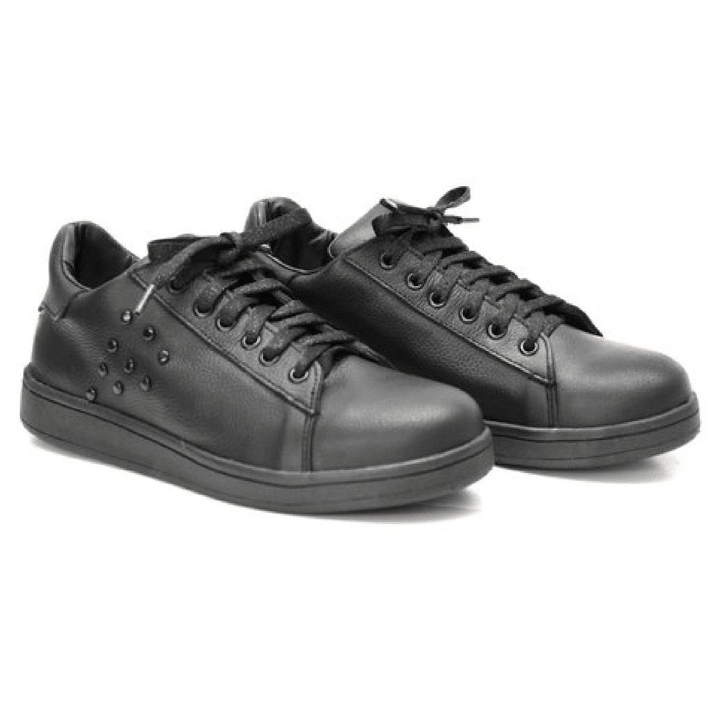 zapatillas negras mujer urbanas