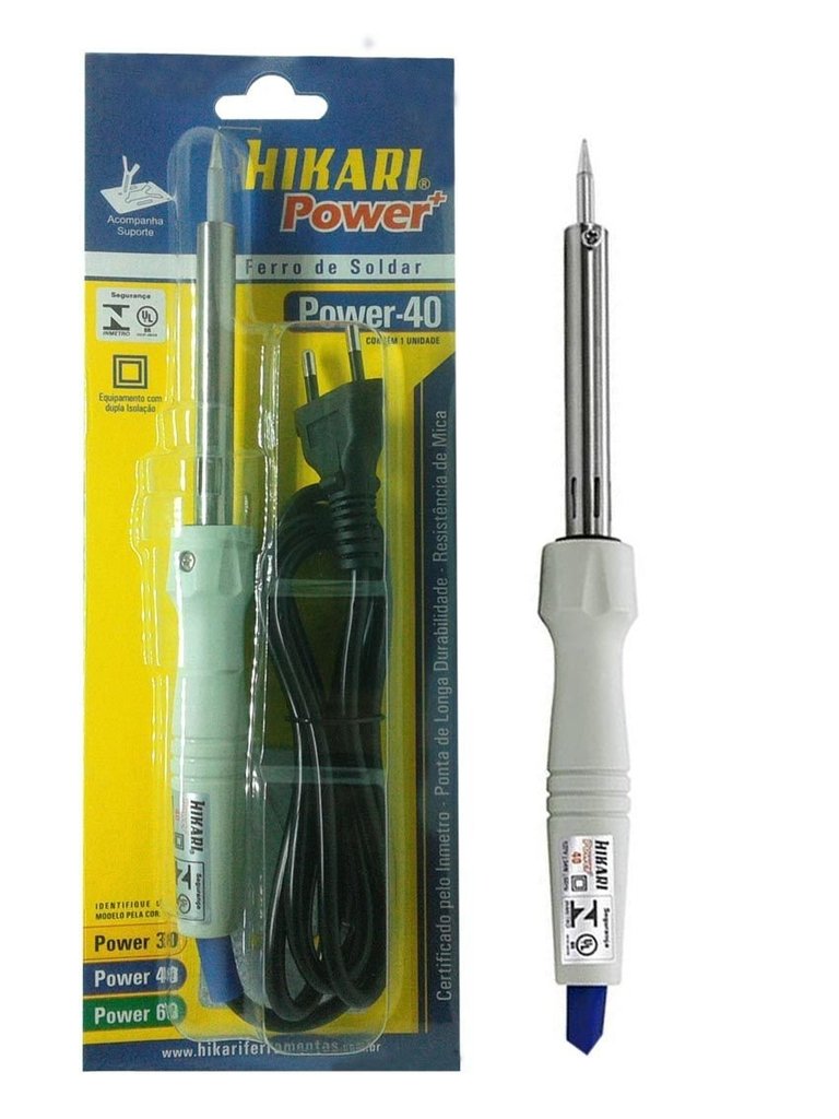 Ferro De Solda Hikari Power 40 Gallego Informatica