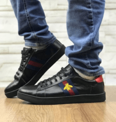 sapatenis gucci preto
