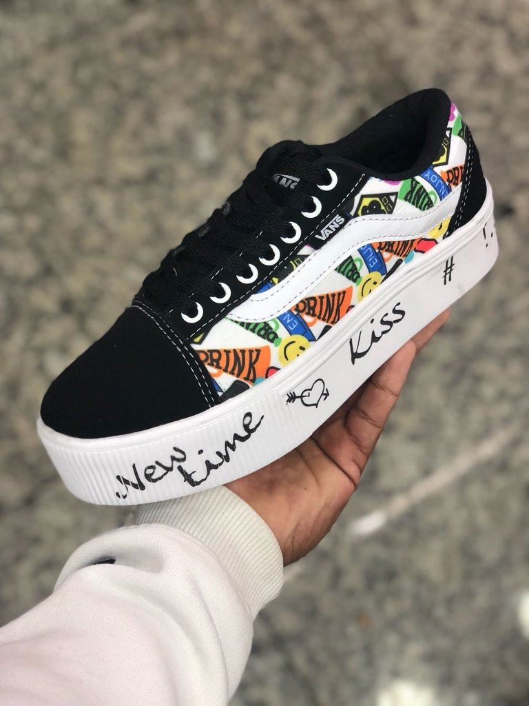 vans com plataforma