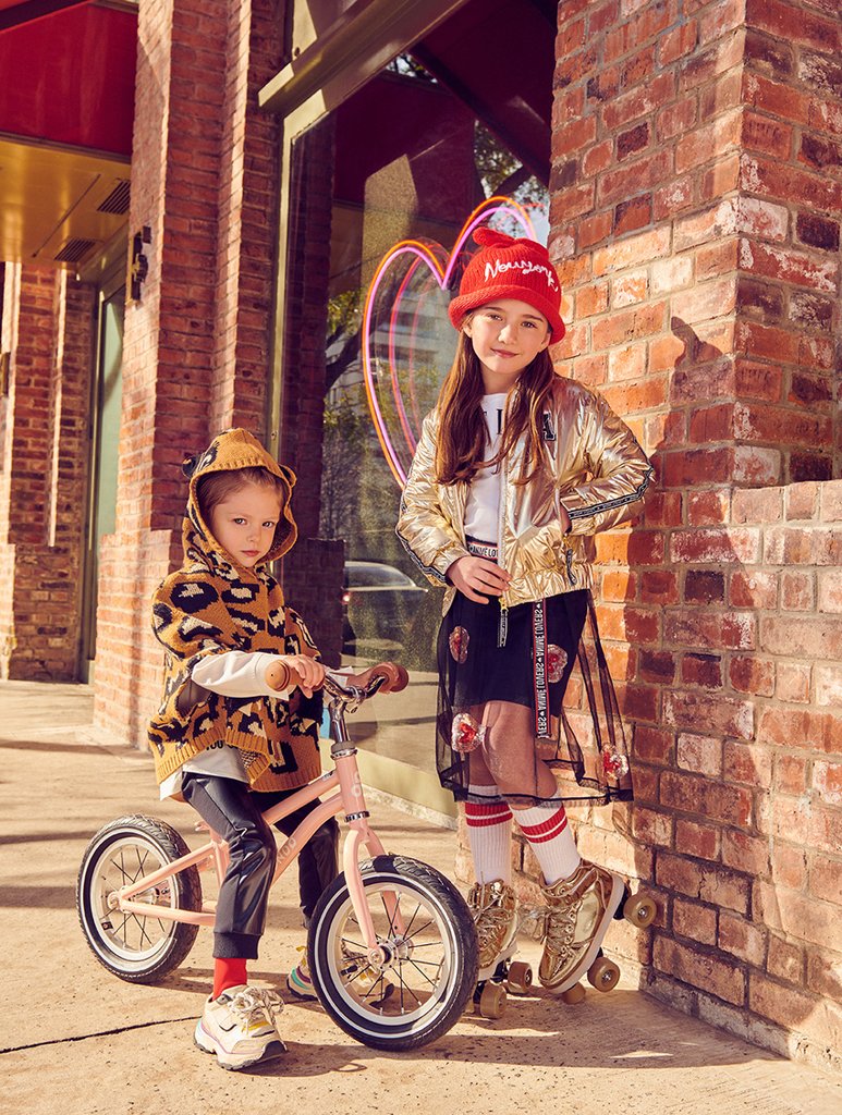 jaqueta dourada infantil