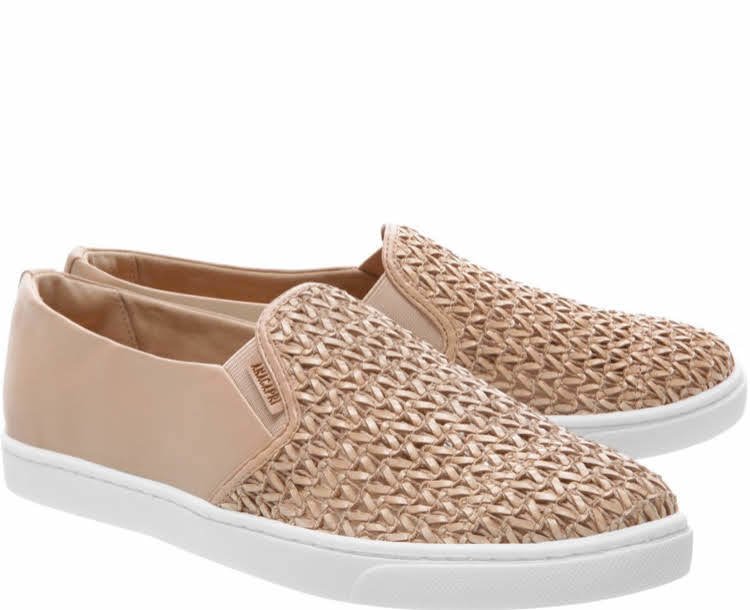 tenis slip on nude