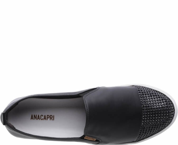 tênis slip on glam preto