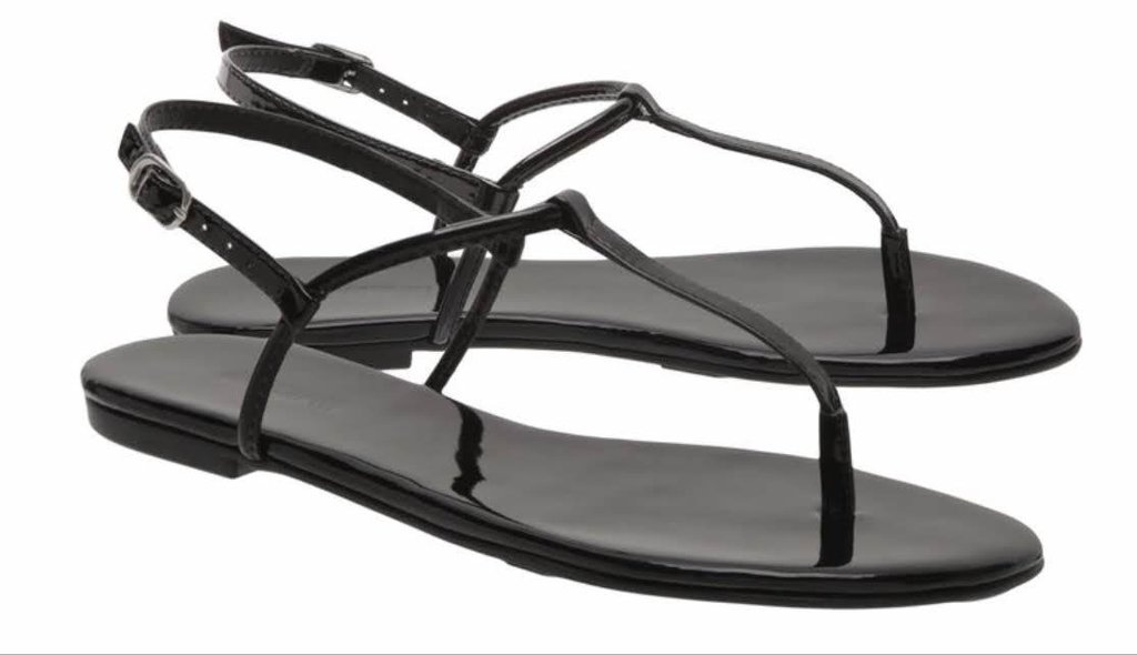 sandalia rasteira slim