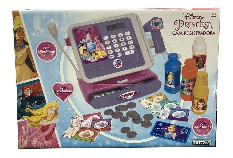 caja registradora princesas