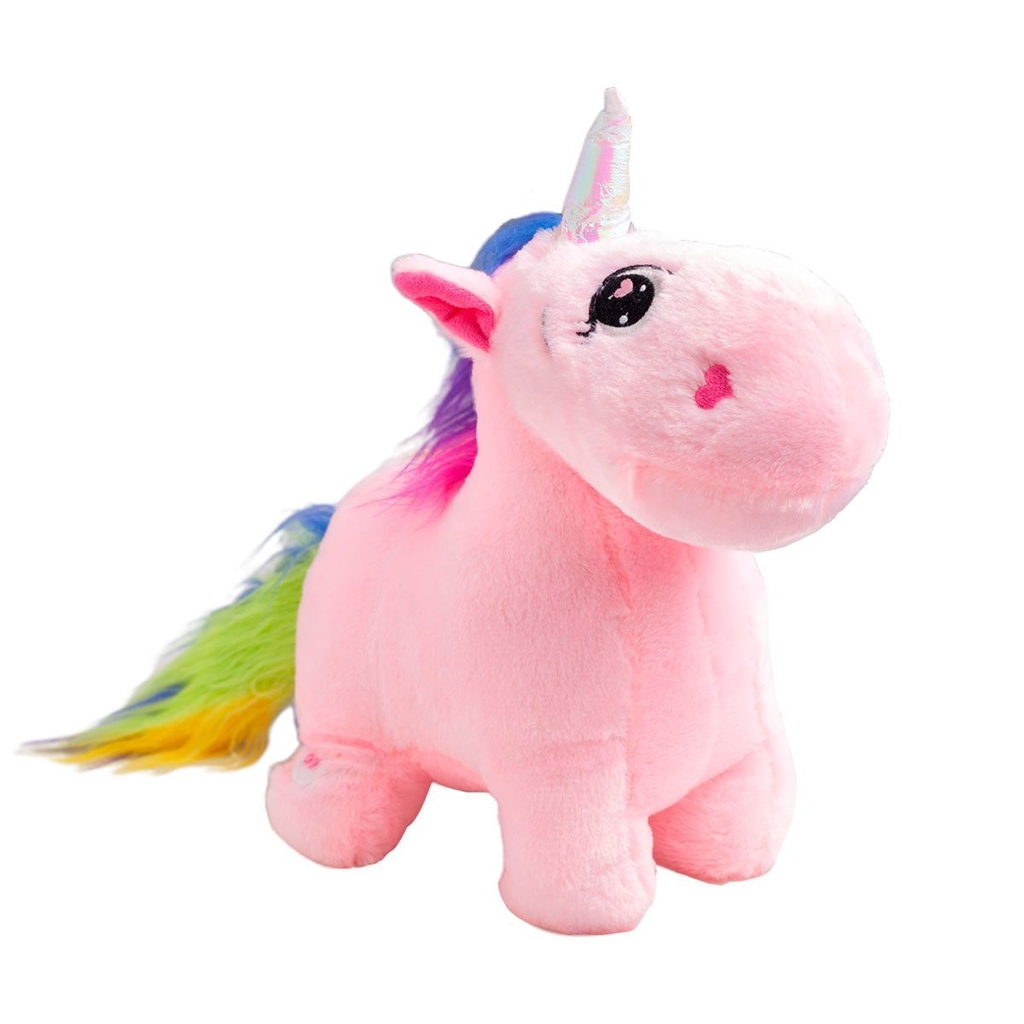 unicornio luminoso peluche