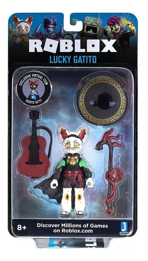 Roblox Figura Coleccionable Lucky Gatito Art Rob0268 - juguete de roblox juguetes juegos y juguetes en mercado libre