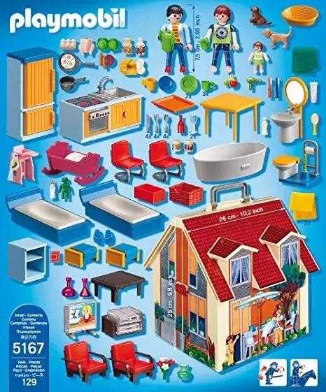 casa plegable playmobil