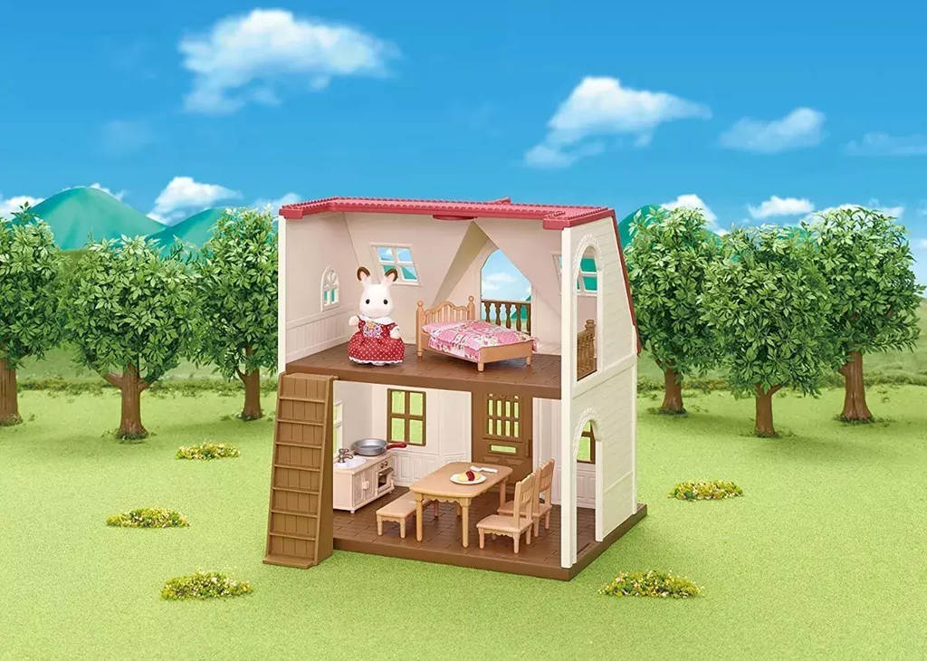 sylvanian families casa 3 plantas