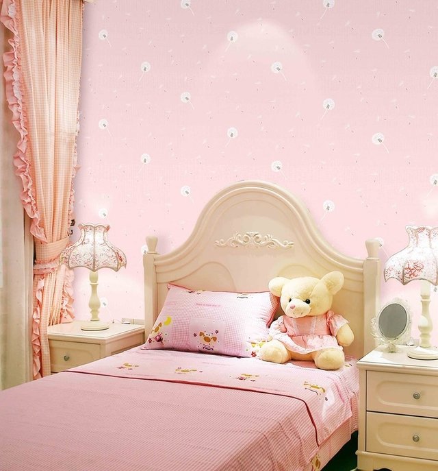 Papel de parede infantil rosa Papel de parede infantil rosa