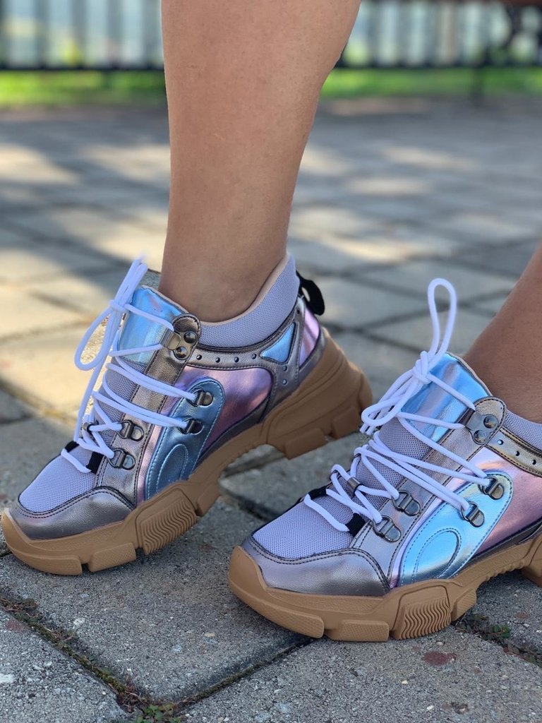 tênis zatz chunky recortes feminino