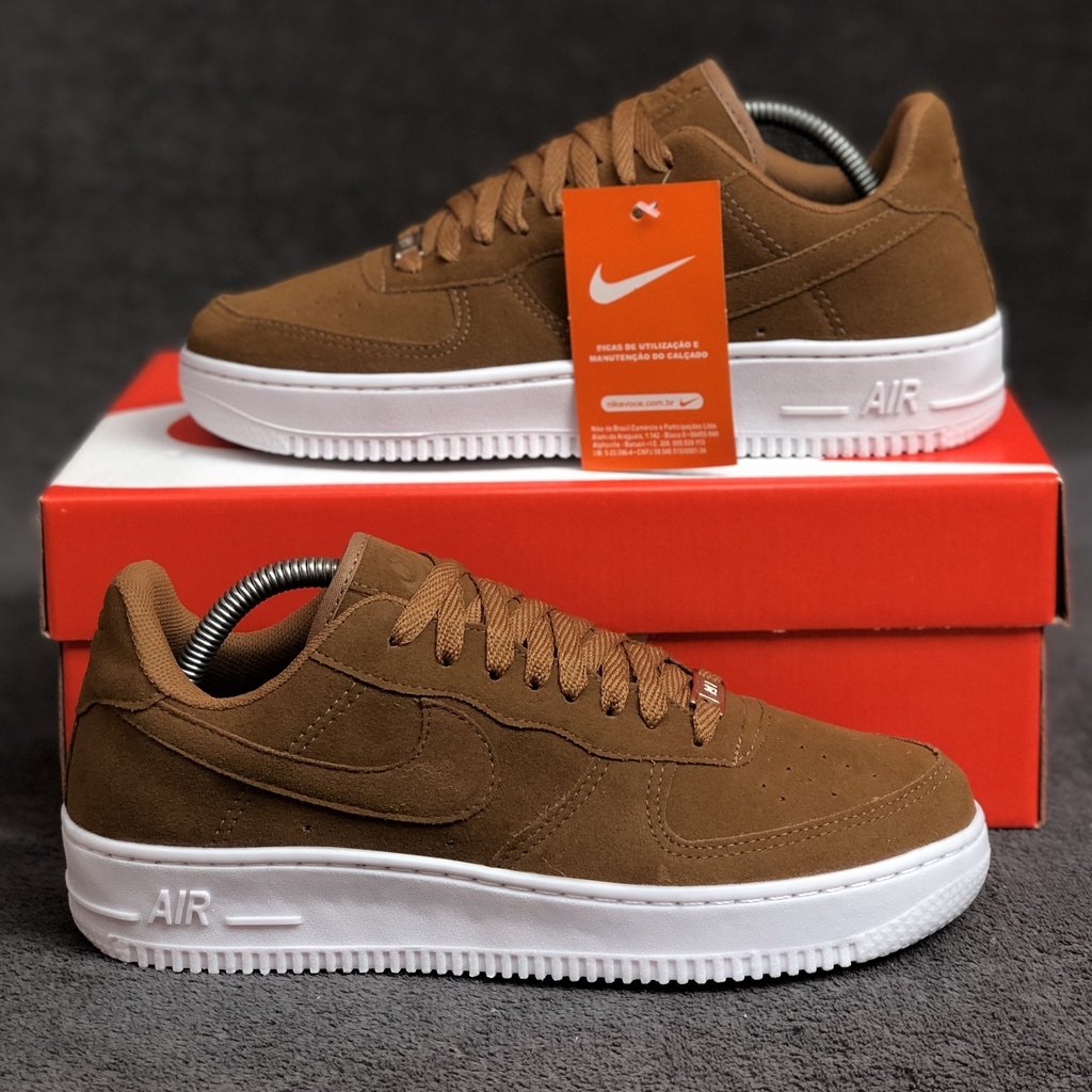 air force preto e caramelo