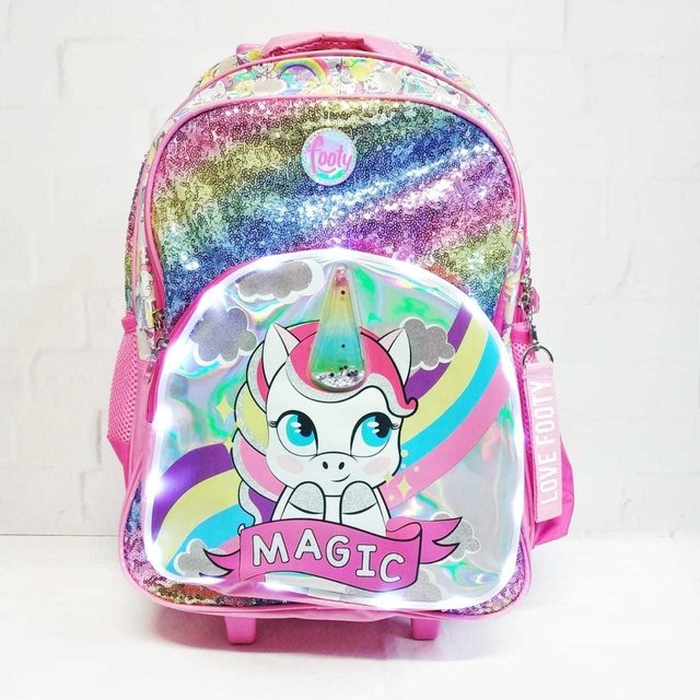 mochila de unicornio footy